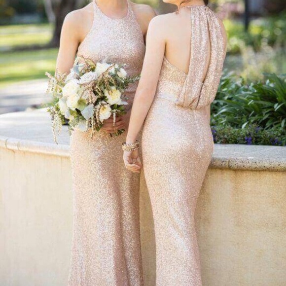 HOST PICK Sorella Vita rose gold dress - Picture 2 of 7